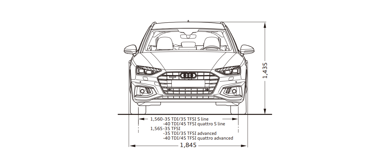 サイズ Audi Avant アウディジャパン