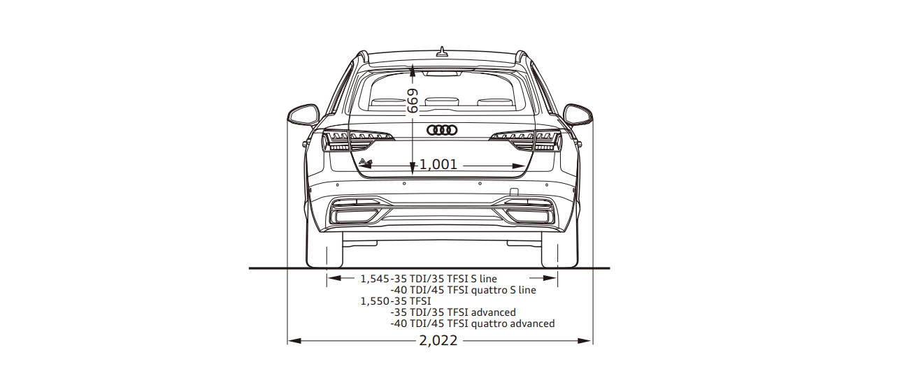 サイズ Audi Avant アウディジャパン